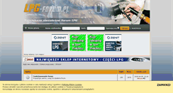 Desktop Screenshot of lpg-forum.pl